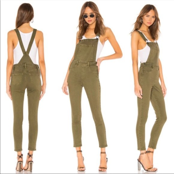BLANKNYC Skinny Fitted Overalls Apple Jack 31